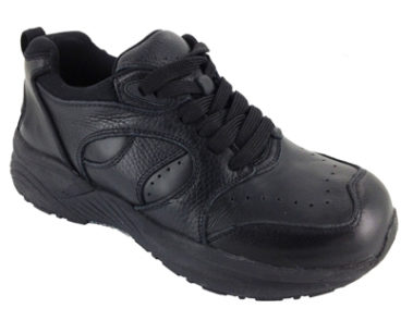 Pedors Genext Athletic Lace - Black anti-slip orthopedic shoes