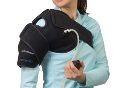 ThermoActive™ Shoulder Support hot/cold compression injury treatment