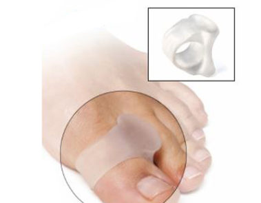 All Gel Spreader flexible gel toe loop reduces irritation friction and pain