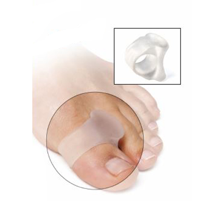 All Gel Spreader flexible gel toe loop reduces irritation friction and pain