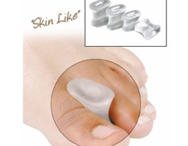 Gel Toe Spreaders straightens and align toes enriched with mineral oil