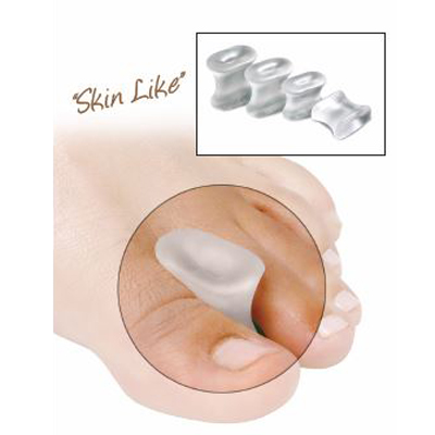 Gel Toe Spreaders straightens and align toes enriched with mineral oil