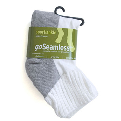 go seamless non-binding socks stretchy