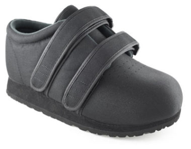 Pedors Classic Max for very swollen feet from lymphedema double velcro strap